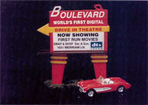 Miniature Boulevard marquee