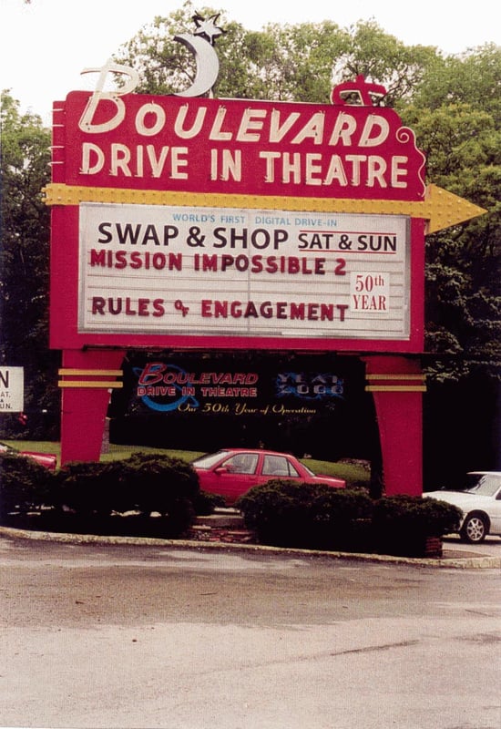 Daytime shot of the marquee