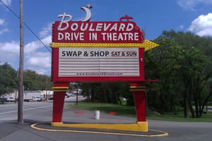 Boulevard Drive In Marquee