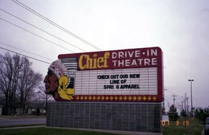 The Chief Marquee as now used by Wal-Mart