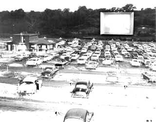 I finally found a picture of the theater in operation. I'm guessing late 50's or early 60's notice the building is the same one as in the other picture.