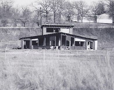 Consession stand after closure. Taken looking from the screen