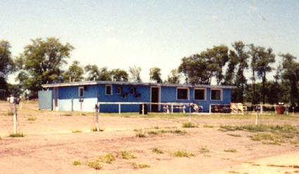 Concession/Projection building, Pageant Drive-In, Medicine Lodge KS