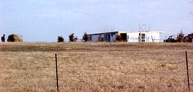 This is the only thing left of the Ritz. The projection building is now being used as an outbuilding for a farm house