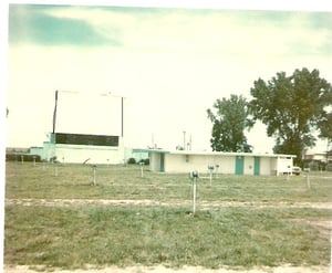 Ritz Drive-in viewer from the north.