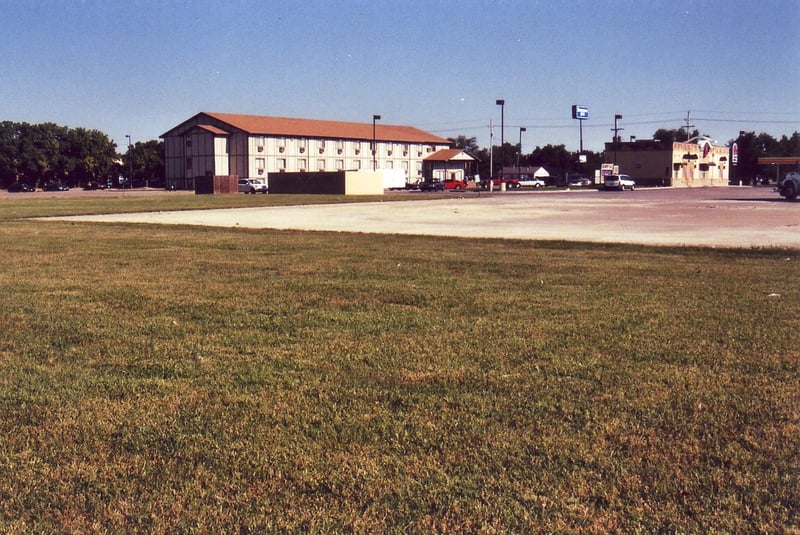 The drive-in site has been taken by Rodeway Inn and Ramada conference Center