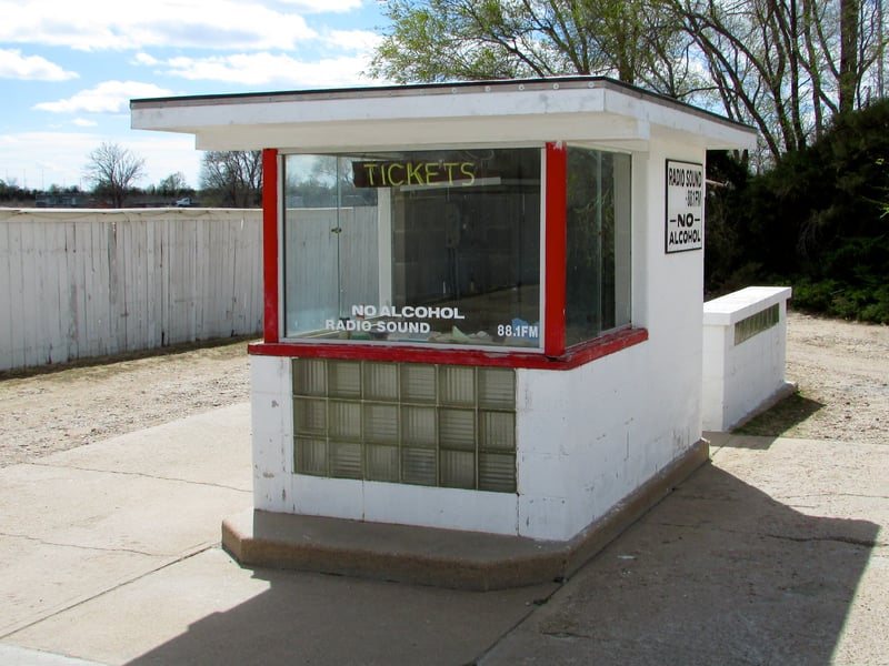 South Drive-in Theater.  Dodge City, KS.