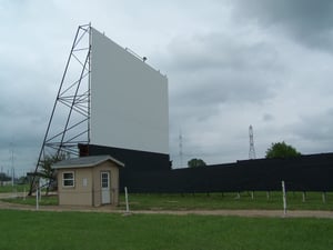 The 'Big Screen' and the Ticket Booth