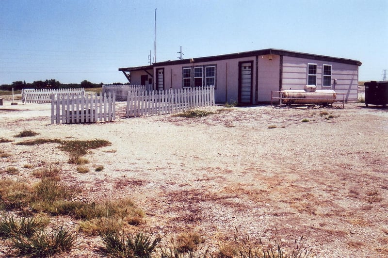 The concession building is also in good condition