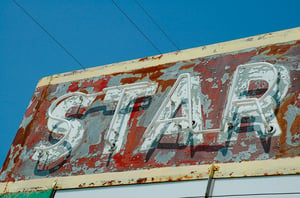 Star Vue sign.