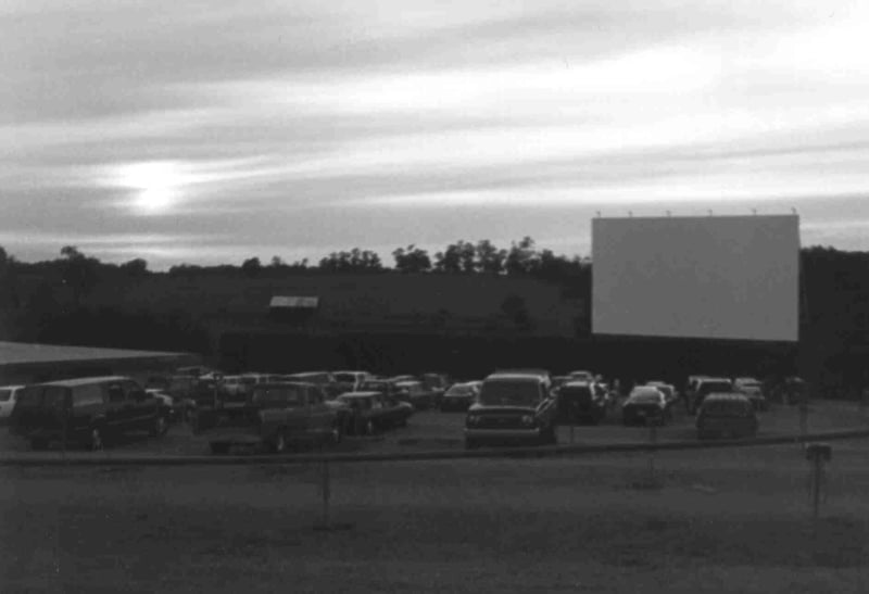 Screen, field, concession stand