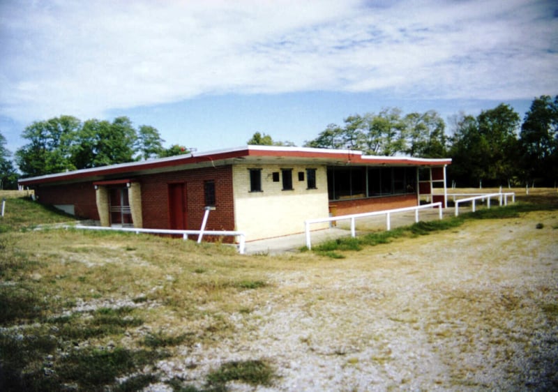 concessions / projection building; taken September 12, 1999