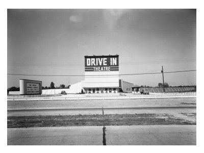Photo of the East Drive-in on Shelbyville Road. It was located across the street from the mall of St. Matthews.