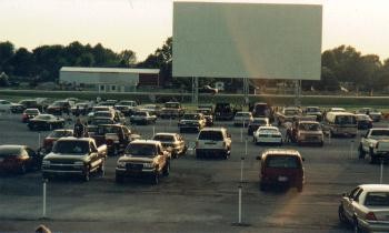 cars begining to gather