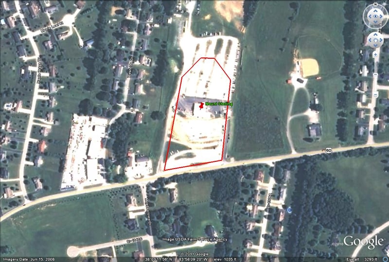 former site-now an auto auction business