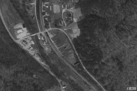 ariel view of Jeremiah Drive-In