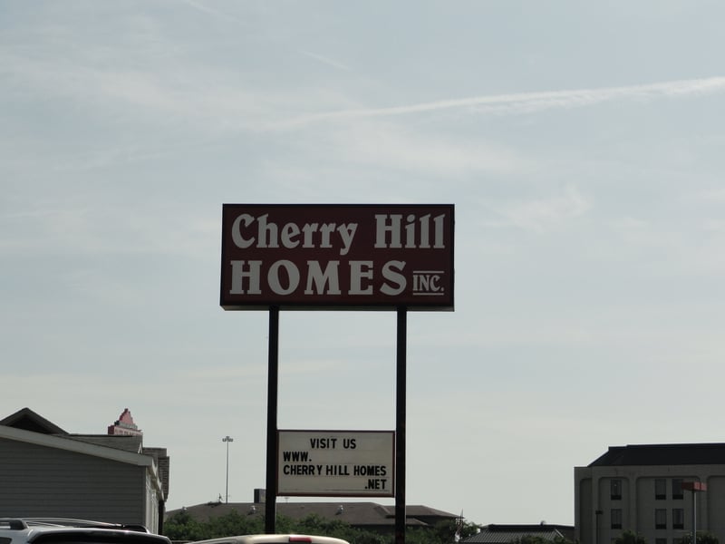 Sign of business on former site