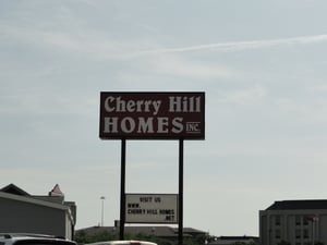 Sign of business on former site