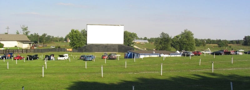 Shot from back of the field at the Judy