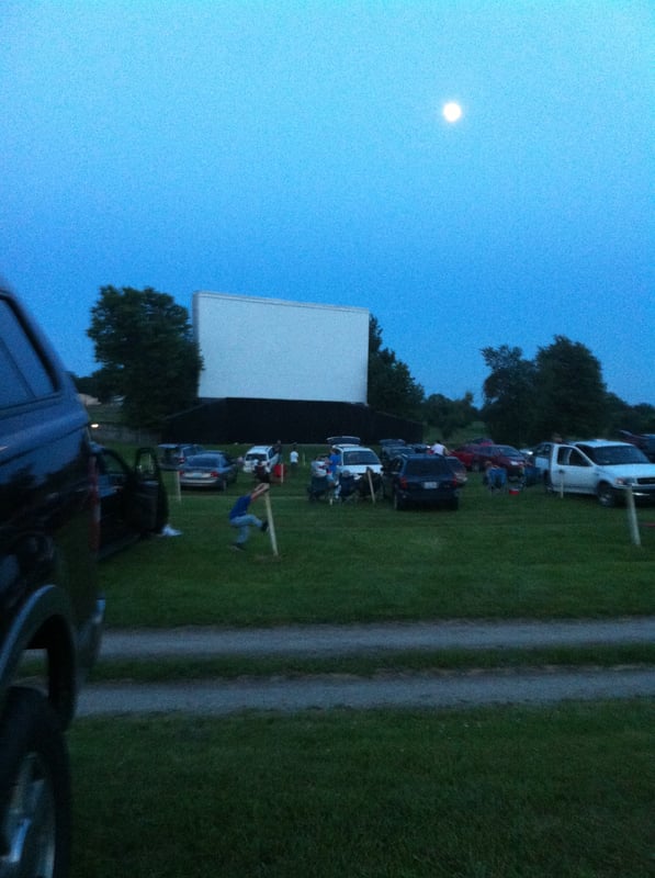 Took kids to their first Drive In