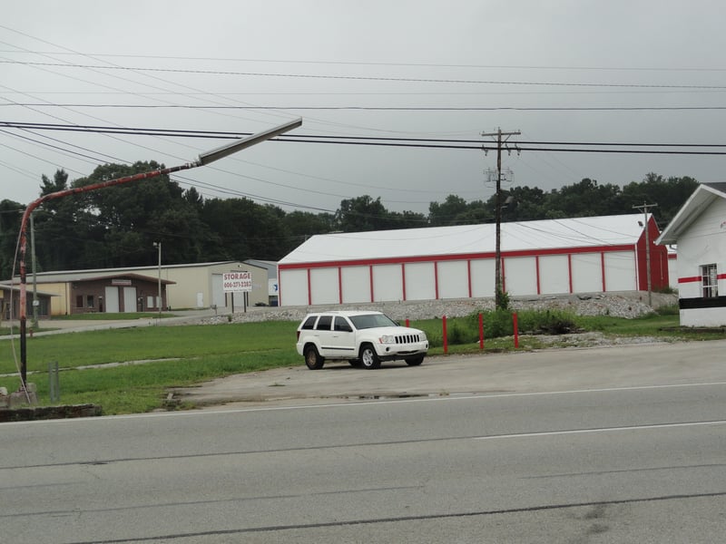 now a storage unit facility