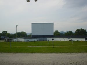 Photo of screen 1 taken from the concession area.