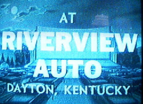 Vidcap of the Riverview's intermission reel from the extensive archives of Outdoor Moovies, a Lansing, MI public-access cable TV program produced by Darryl Burgess.