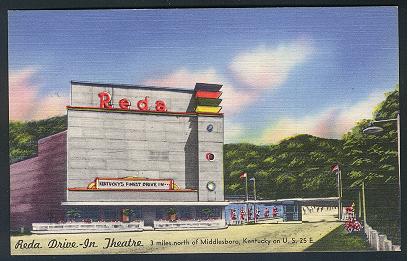Vintage postcard when the theater was called "Reda." See Jeff Edling's picture submission to compare appearance.