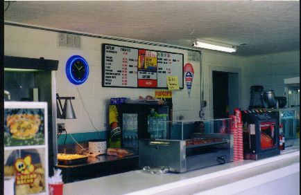 Inside of Snack Bar