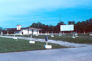 Kentucky heritage council photo of the concession stand.