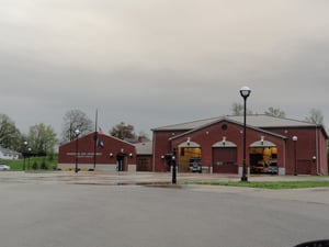 Henderson Fire house now at the location