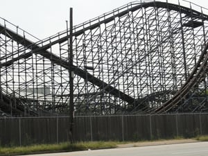 now part of 6 Flags Kentucky Kingdom