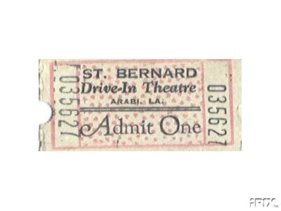 Vintage ticket.