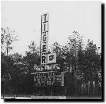 marquee and driveway