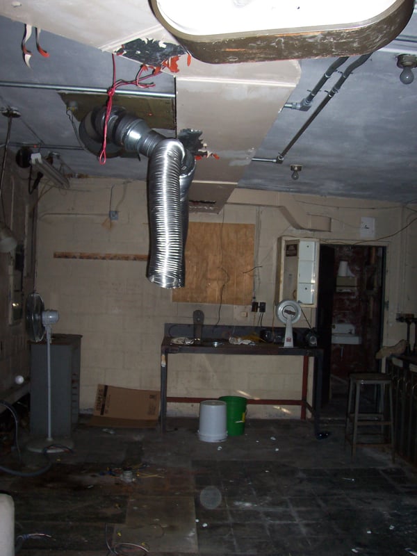 Inside projection room as of 11/17/05