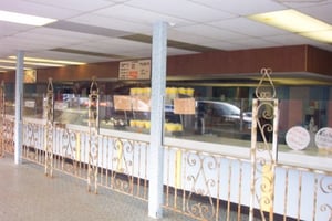 interior view of snack bar