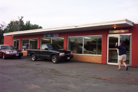exterior front view of snack bar