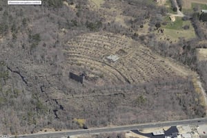 Overhead shot of Drive in