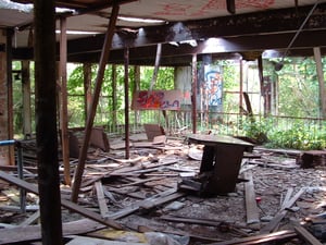 inside the snack bar