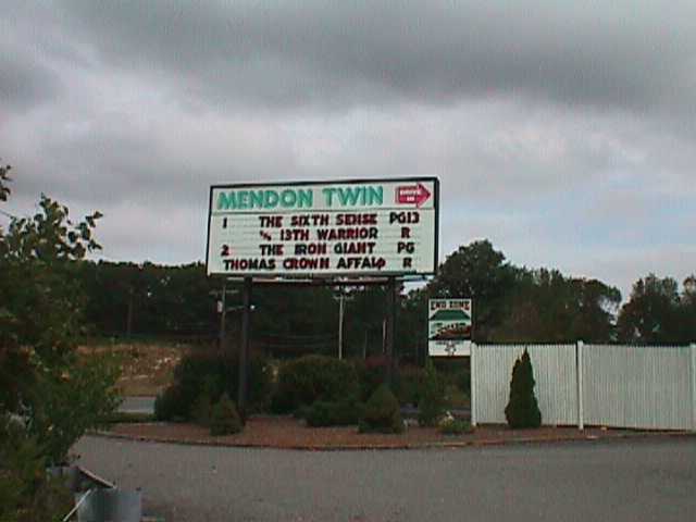 mendon twin was (and hopefully still is) a thriving unit. As you sit in your car looking at the main screen, you can look over your to your right and see a second  smaller screen. A must see at a 8 rating,,,,phildirt.