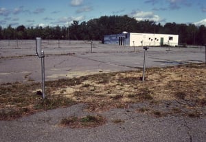 Field with projection/concession building
