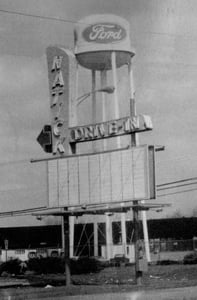 Natick Drive-in Marquee
