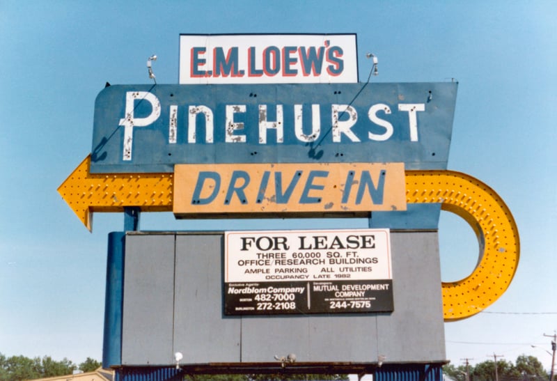 Welcome Sign to Drive In