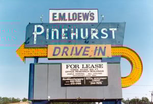 Welcome Sign to Drive In