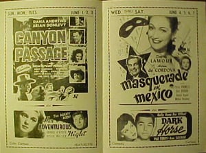 I did research on the movies in this program and all of these movies are from 1946 so this Drive-in was there as early as 1946.
