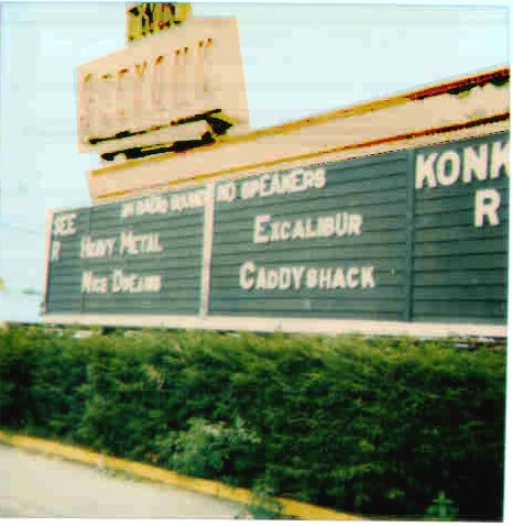 Seekonk Twin Drive In Marquee