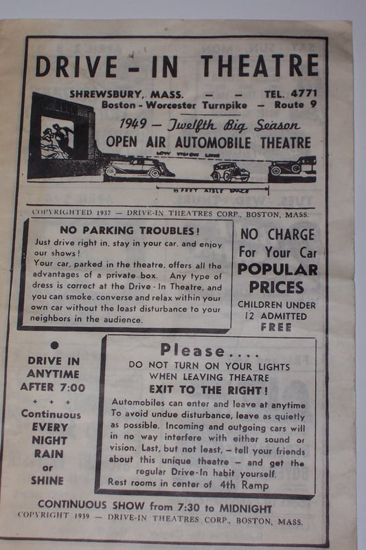 2nd Copy maybe a little clearer I hope If you want a nice clear picture Please Email me @ rock50scollector@verizon.net and when emailing me Please type in Shrewsbury Ad copy please Thank You All & Enjoy I know I will