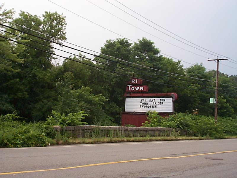 sign from the main road