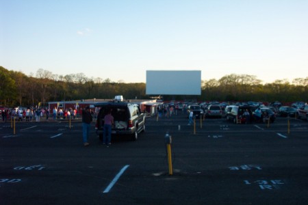 view of yard and screen from the back of the lot.