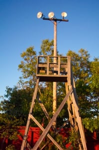 light and watch tower